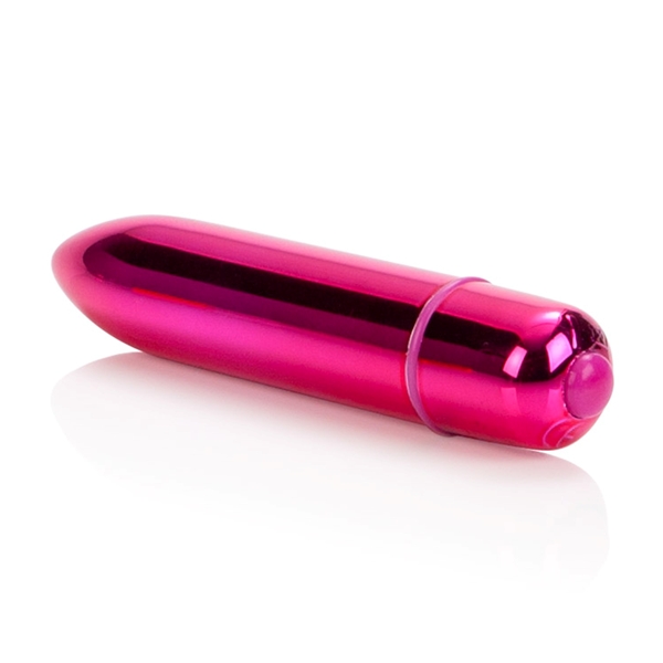 High Intensity Bullet Vibrator Pink from California Exotic Novelties. Get intense thrills with this super powered bullet vibrator! The revolutionary High Intensity Bullet Vibrator comes packed with power for a mind blowing massage and is the perfect produ