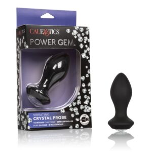 The Power Gem Vibrating Petite Crystal Probe from California Exotic Novelties a dazzling