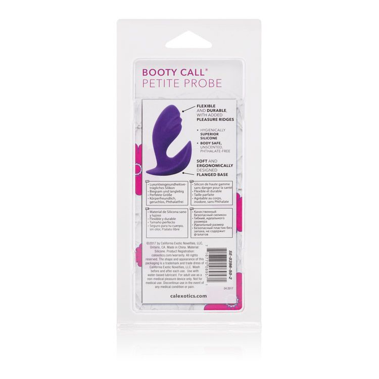 Booty Call Petite Probe Purple from California Exotic Novelties. Whether you are a beginner anal toy enthusiast or an erotic expert
