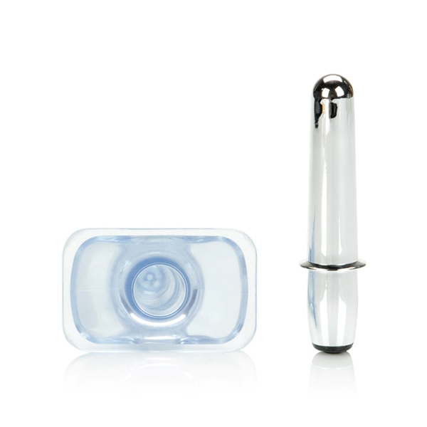 High Intensity Vibro Tease Ice Blue from California Exotic Novelties. Get your rocks off in style