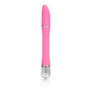 Lulu Satin Touch Pink Vibrator Hard Vibes from California Exotic Novelties. Hard Vibrator is an intensely powerful sex toy. Satiny soft