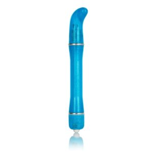 Waterproof Pixies Mini G Blue Vibrator from California Exotic Novelties. Hit the spot time and time again with the Cal Exotics Pixies Mini G Pinpoint Vibe. This sex toy will be your discreet partner wherever you go; it is easily concealed in your purse or