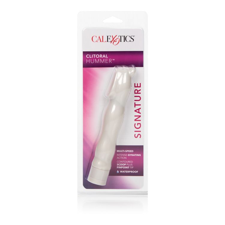 Clitoral Hummer White Waterproof Hard Vibrator from California Exotic Novelties. Get some serious stimulation with the Clitoral Hummer from Cal Exotics. This vibrator has all you need to take your pleasure to the next level: get ready for some mind blowin