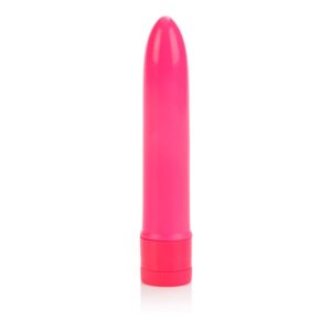 Mini Neon Multiple Speed Hard Vibrator 4.5 inches Pink Vibe from California Exotic Novelties. Add a splash of color to your sex life with the powerful and popular Neon Vibes by Cal Exotics. With the vibrant adult toy