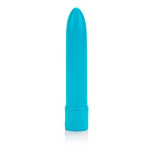 Mini Neon Multiple Speed Hard Vibrator 4.5 inches Blue Vibe from California Exotic Novelties. Add a splash of color to your sex life with the powerful and popular Neon Vibes by Cal Exotics. With the vibrant adult toy