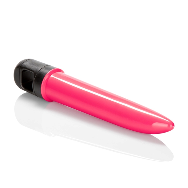 Double Tap Speeder 6.5 inches Pink Vibrator from California Exotic Novelties. Enhance your orgasms with increased maneuvrability with the Double Tap Speeder Vibrators from Cal Exotics. The power packed vibrator comes with a sensual tapered tip for an even