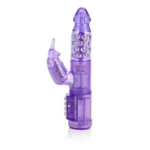 My First Jack Rabbit Purple Vibrator from California Exotic Novelties. My First Jack Rabbitis part of the starter range of original Jack Rabbit and boasts reversible rotation