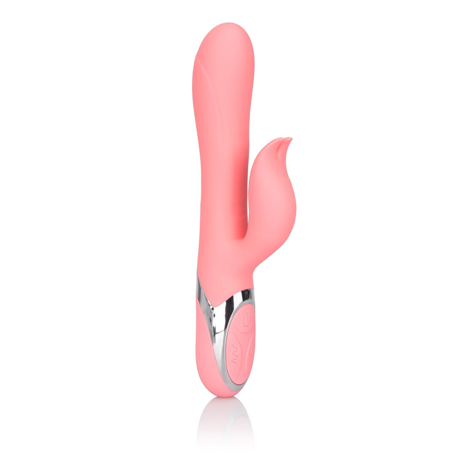 Enchanted Tickler Rabbit Style Vibrator from California Exotic Novelties features multiple rows of non-jamming pleasure beads. Bring a little magic to your bedroom with the Enchanted Tickler Vibrating Massager. Transport yourself to a wonderland of pleasu