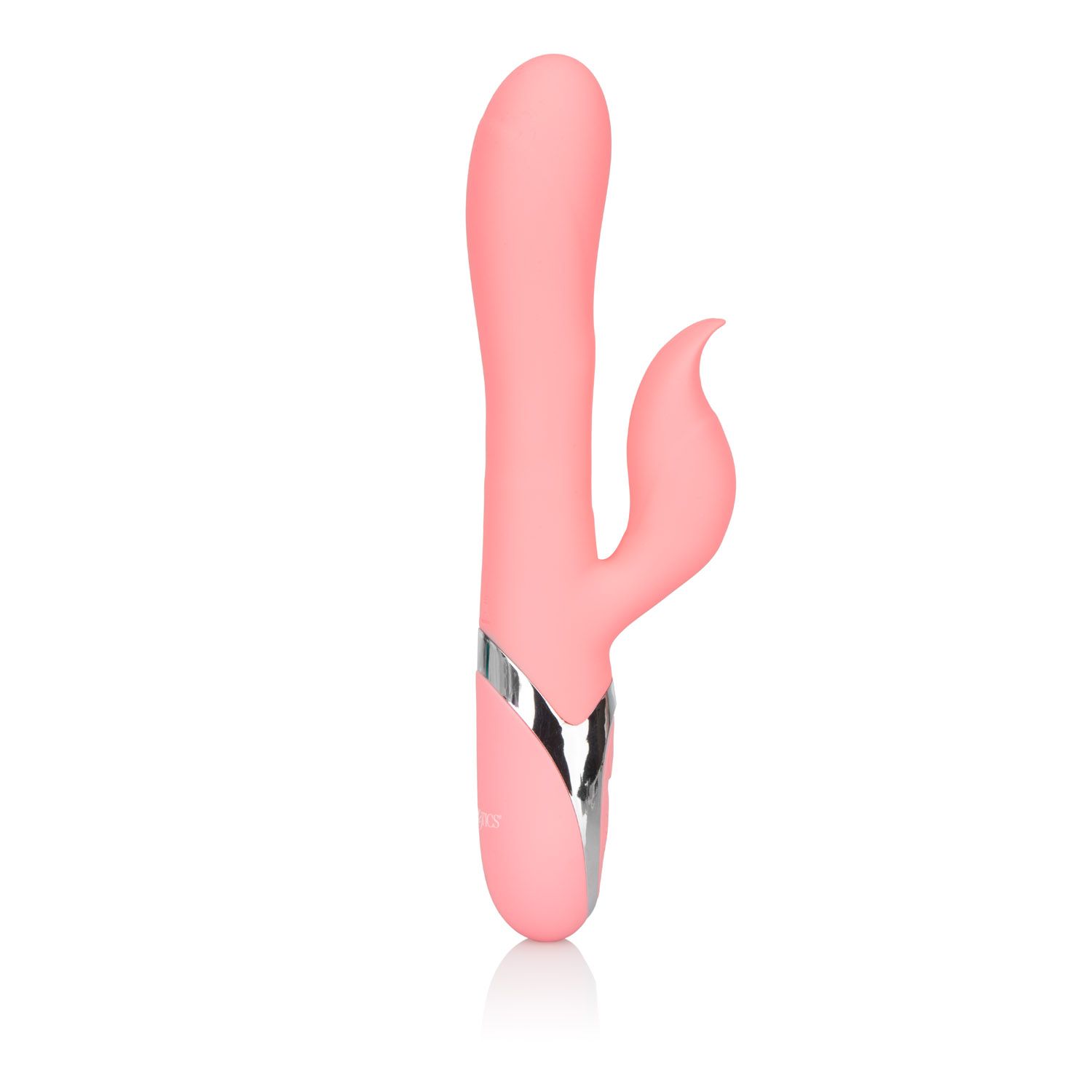 Enchanted Tickler Rabbit Style Vibrator from California Exotic Novelties features multiple rows of non-jamming pleasure beads. Bring a little magic to your bedroom with the Enchanted Tickler Vibrating Massager. Transport yourself to a wonderland of pleasu