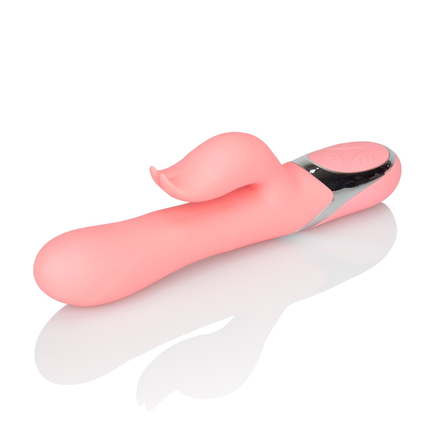 Enchanted Tickler Rabbit Style Vibrator from California Exotic Novelties features multiple rows of non-jamming pleasure beads. Bring a little magic to your bedroom with the Enchanted Tickler Vibrating Massager. Transport yourself to a wonderland of pleasu