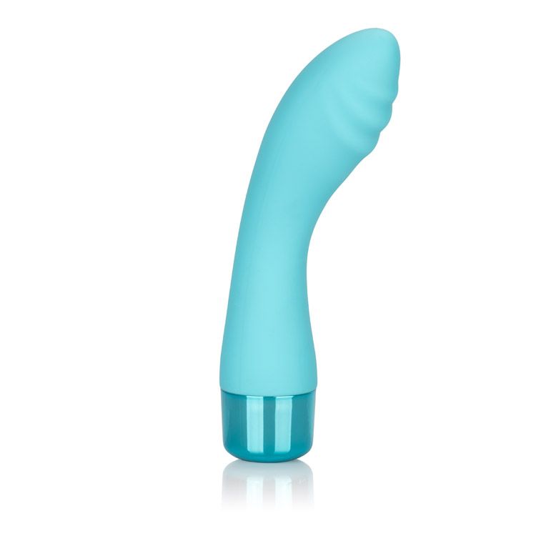 Eden Ripple Green G-Spot Vibrator. Cal Exotics Eden Ripple vibrator will sweep you away with waves of vibrating pleasure. The ergonomic curved shaft flexes and moves to hit all your favorite pleasure zones. Once you have found just the right spot