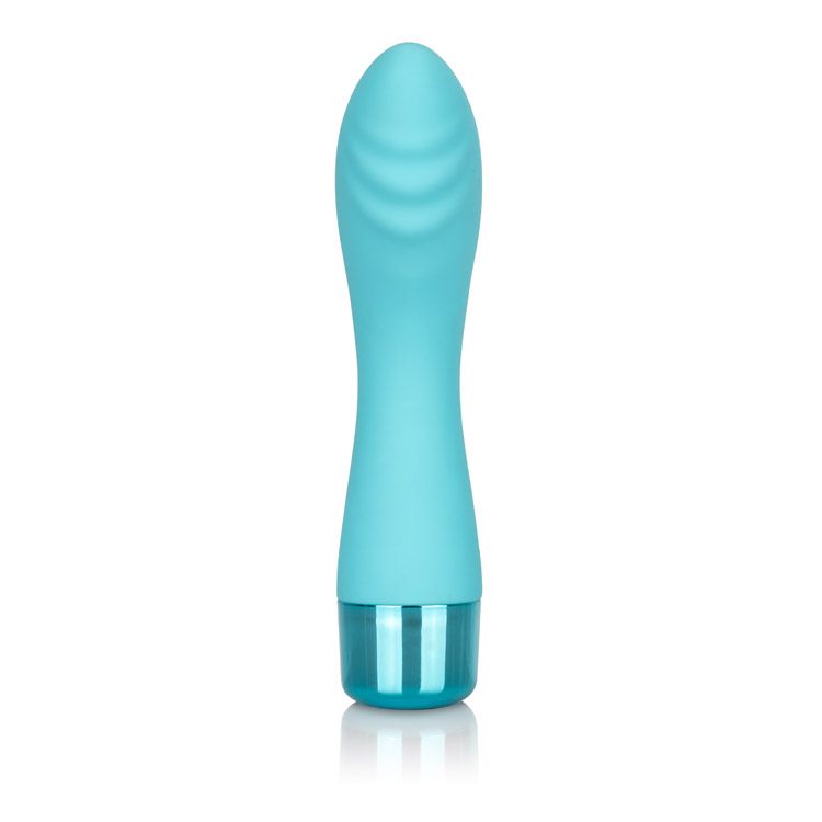 Eden Ripple Green G-Spot Vibrator. Cal Exotics Eden Ripple vibrator will sweep you away with waves of vibrating pleasure. The ergonomic curved shaft flexes and moves to hit all your favorite pleasure zones. Once you have found just the right spot