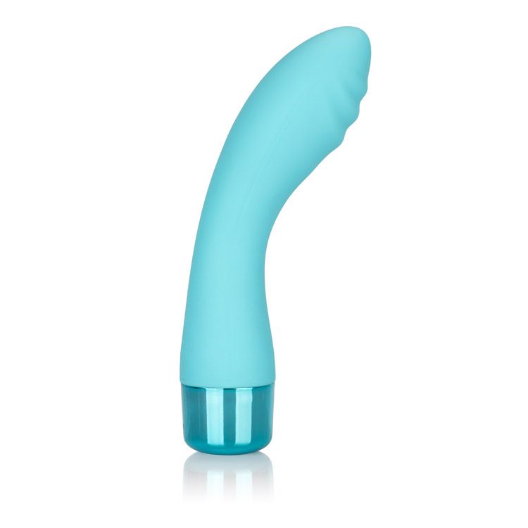 Eden Ripple Green G-Spot Vibrator. Cal Exotics Eden Ripple vibrator will sweep you away with waves of vibrating pleasure. The ergonomic curved shaft flexes and moves to hit all your favorite pleasure zones. Once you have found just the right spot