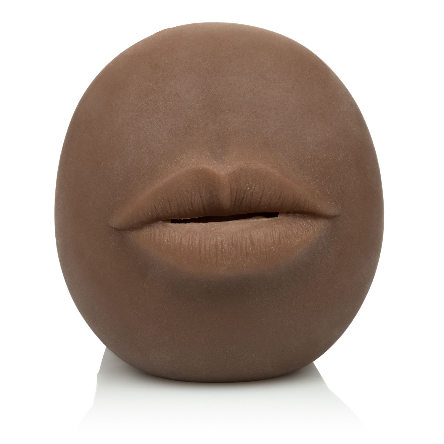 Stroke It Mouth Stroker Brown from California Exotic Novelties. The Stroke It collection brings you the Mouth Stroking Sleeve