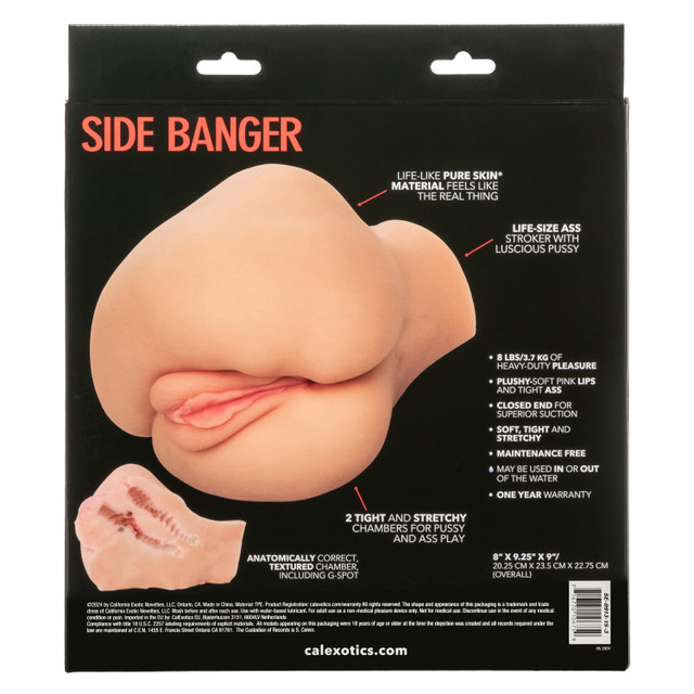 Experience unparalleled pleasure with the Stroke It® Side Banger