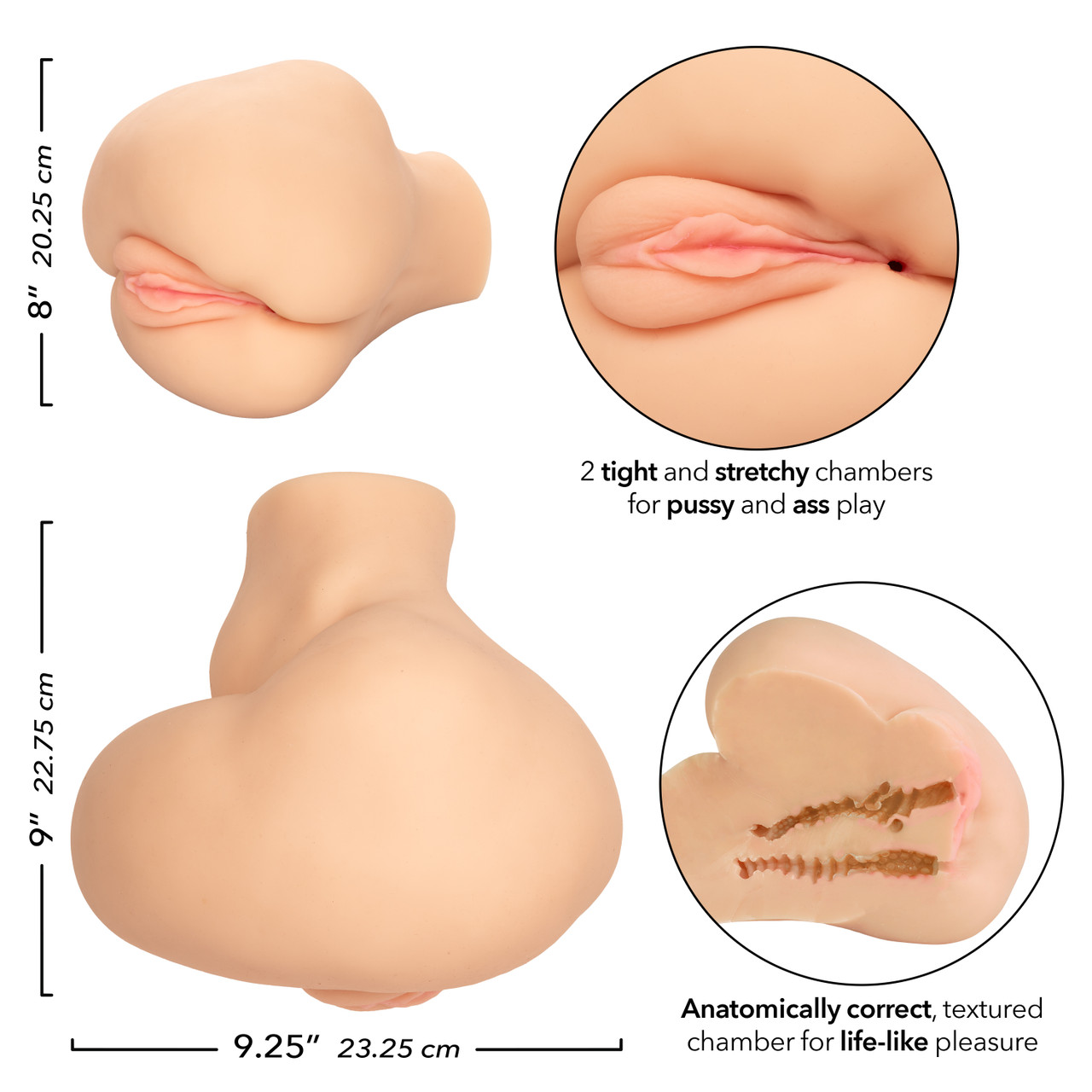 Experience unparalleled pleasure with the Stroke It® Side Banger