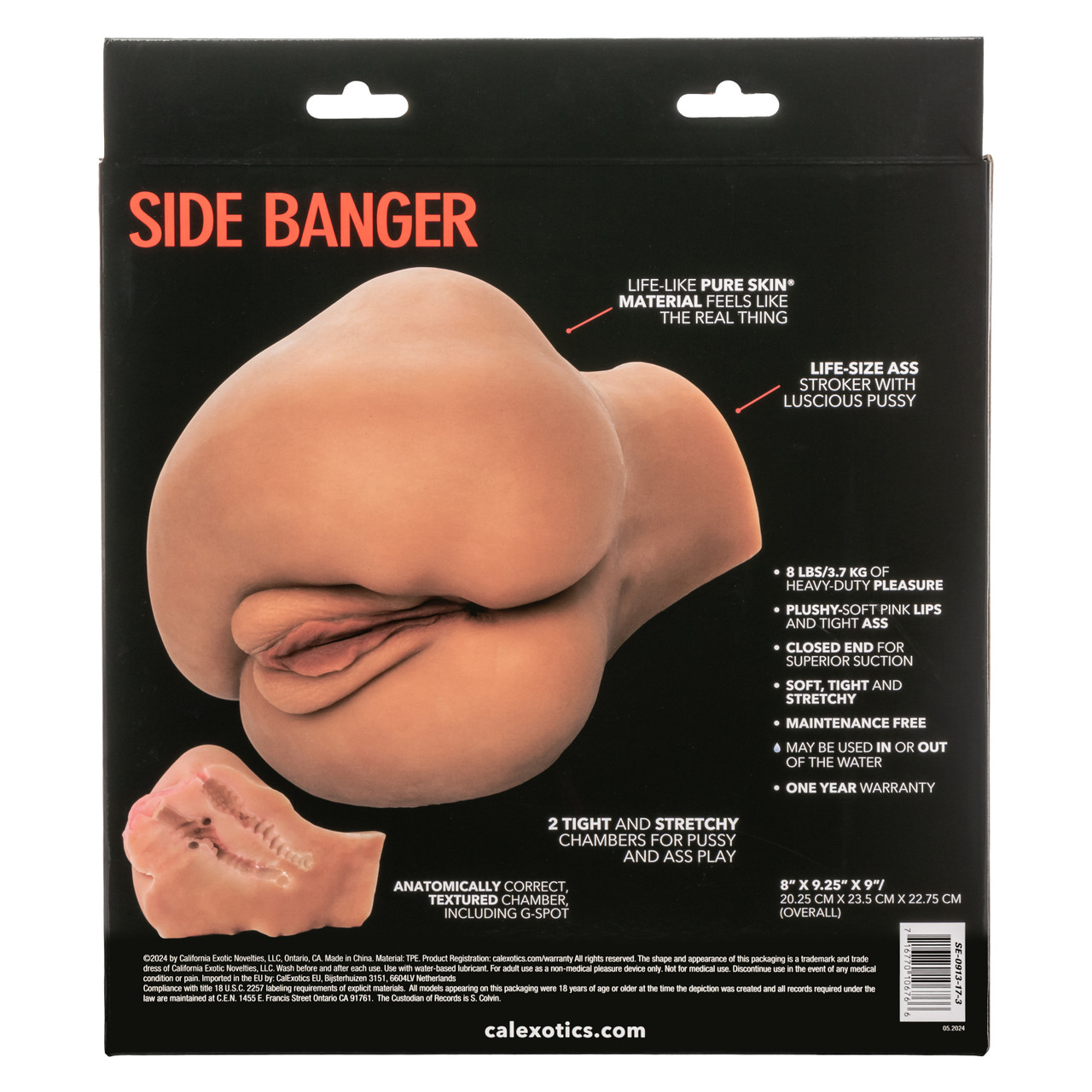Experience unparalleled pleasure with the Stroke It® Side Banger
