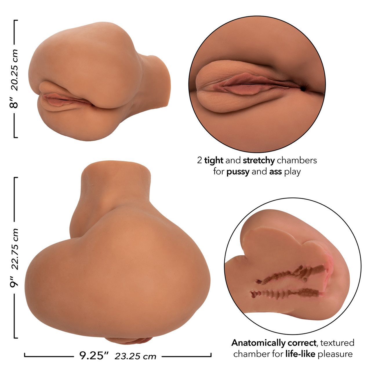 Experience unparalleled pleasure with the Stroke It® Side Banger