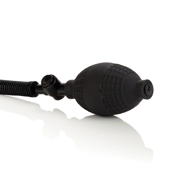 Optimum Series Bullfighter Pump from California Exotic Novelties. Be the master in the arena and Pump up your pleasure with the powerful Bullfighter Pump with Enhancer! This 7.5 inches long and 2 inches wide pleasure Pump is designed to help you reach you