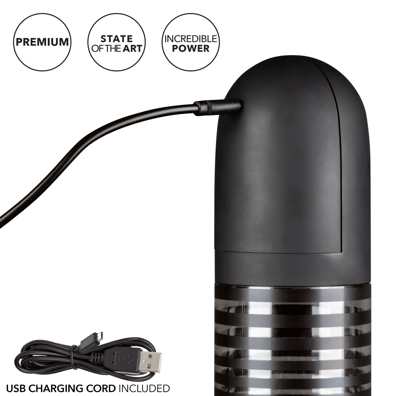 Optimum Series Rechargeable EZ Penis Pump Kit from California Exotic Novelties. Maximize your pleasure tool with the Optimum Series Rechargeable EZ Pump Kit