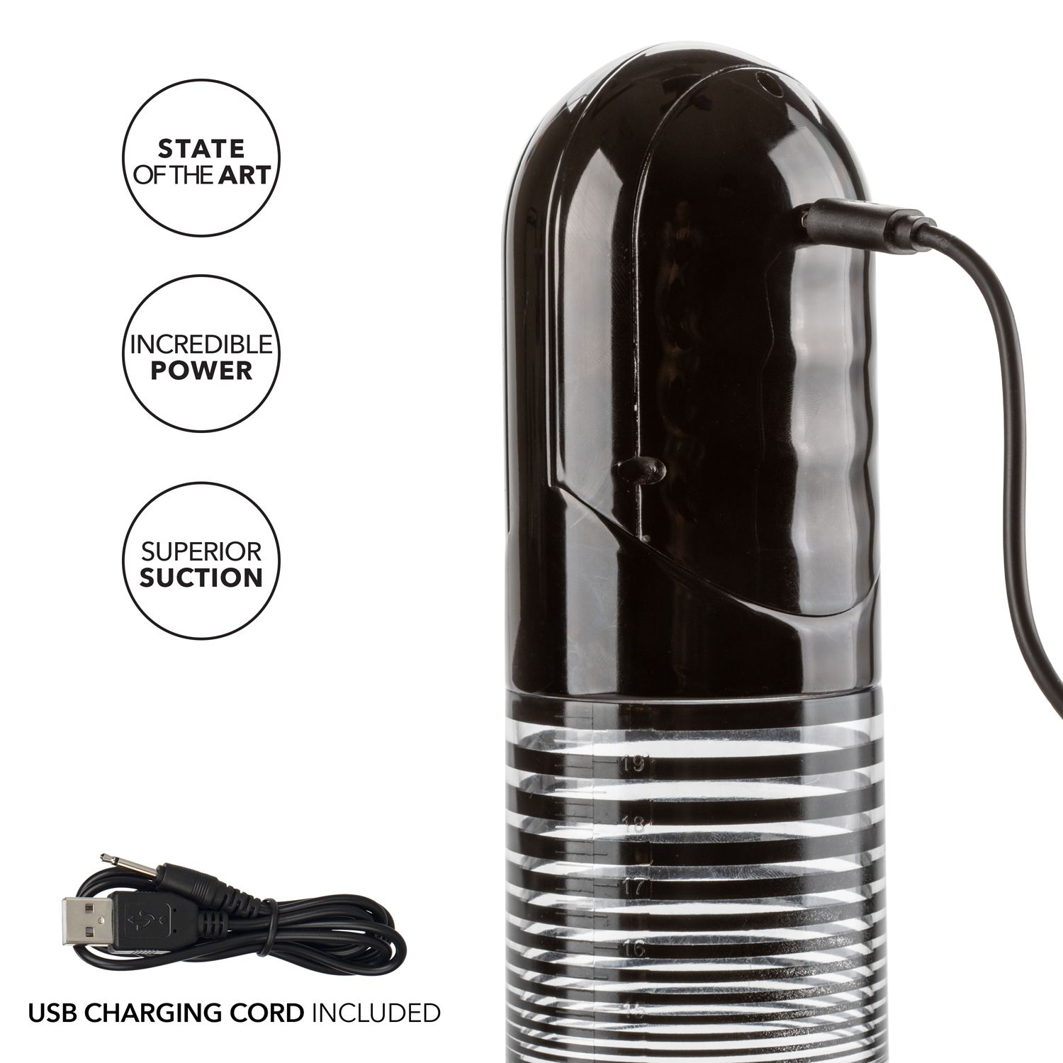 Optimum Series Advanced Automatic Smart Pump from California Exotic Novelties. Maximize your pleasure tool with the Optimum Series Advanced Automatic Smart Pump