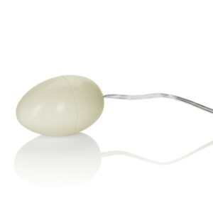 Glow In The Dark Pocket Exotics Vibrating Egg from California Exotic Novelties is a versatile compact powerful stimulator. What pleasures will you find in the dark? With our Glow in the Dark Pocket Exotics Vibrating Glowing Egg