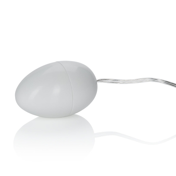 Pocket Exotics Egg Vibrator Ivory from California Exotic Novelties. Pocket Exotics Vibrating Egg offers multi-speed satisfaction in a smooth and sexy shape. For the best in pleasure in a sleek shape