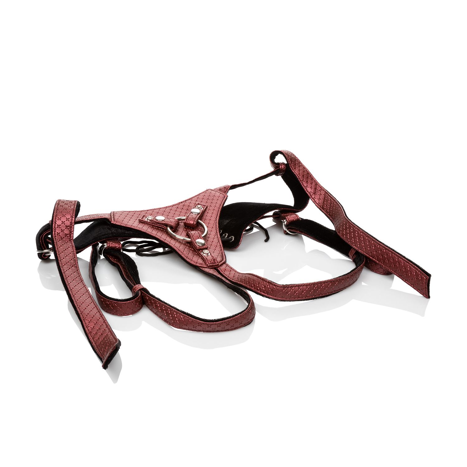 Her Royal Harness The Regal Queen Reddish Bronze from California Exotic Novelties. Prepare yourself for indulgent pleasure and Premium Probe play truly fit for royalty with The Regal Queen. The Her Royal Harness luxurious Harness is made for a performanc