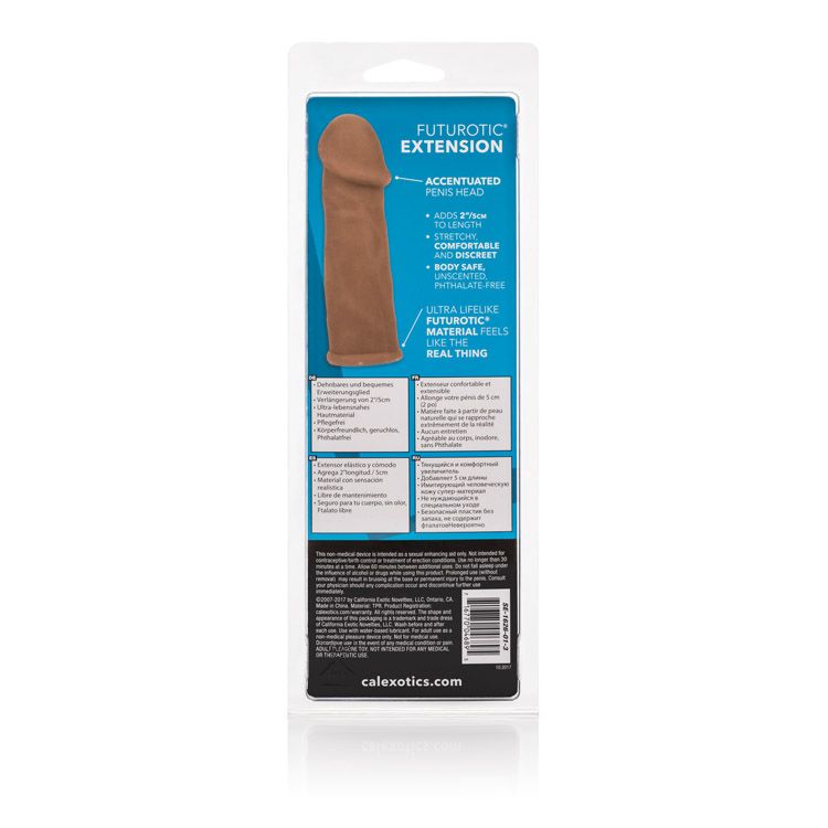 Futurotic Penis Extender Brown. Long and thicker. Penis extension is comfortable