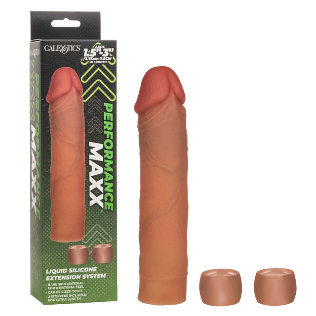 Enhance your encounters with the Performance Maxx Liquid Silicone Extension System