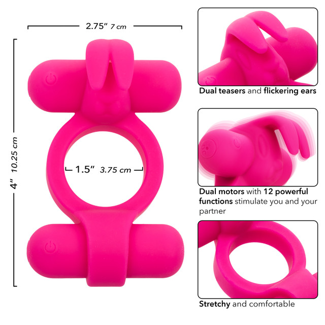 Unleash new levels of pleasure with the Silicone Rechargeable Rockinâ Rabbit®