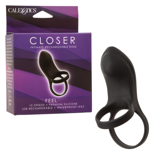 Experience a more profound connection with the Closer Intimate Rechargeable Ring Feel