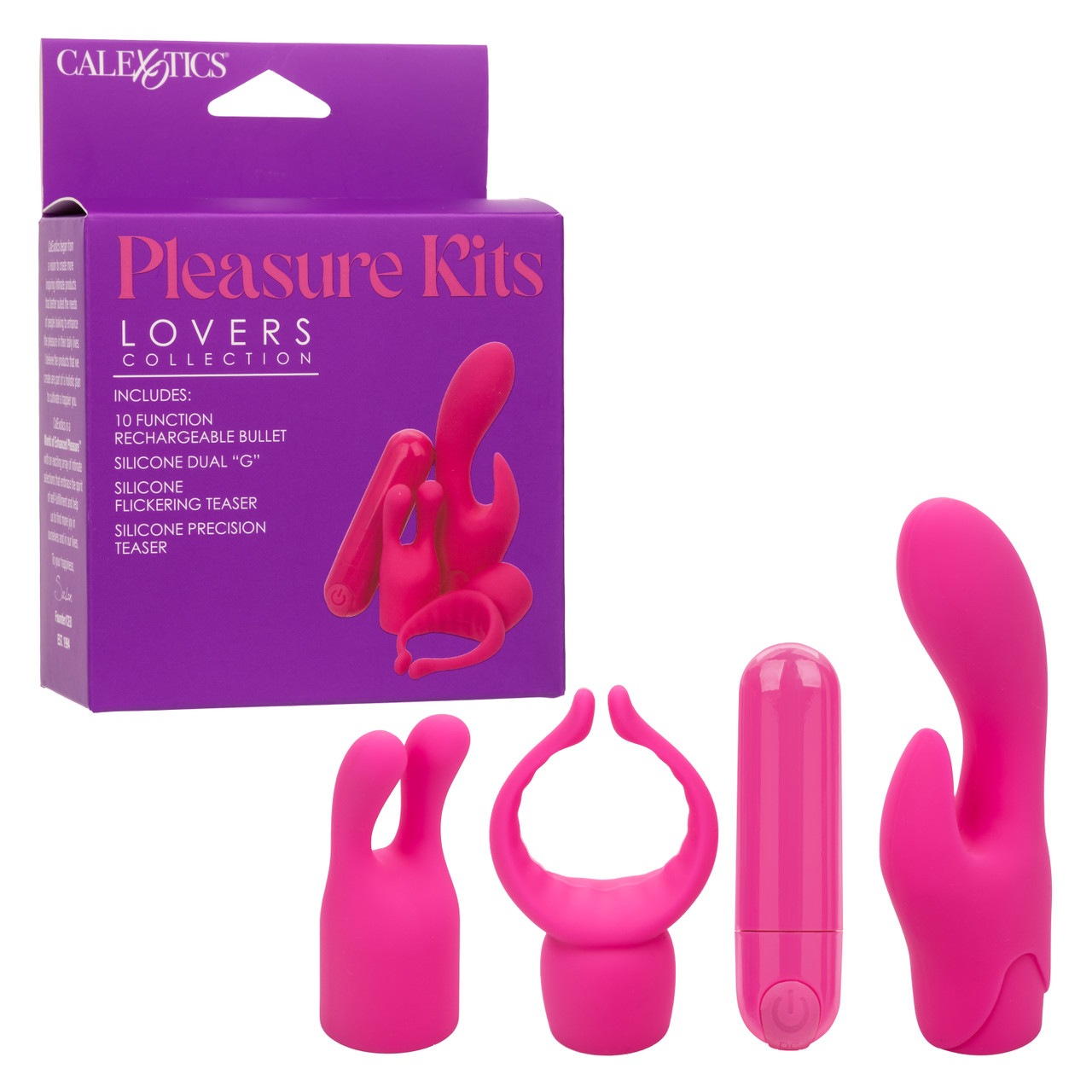 Indulge in the art of seduction with the Pleasure Kits Lovers Collection