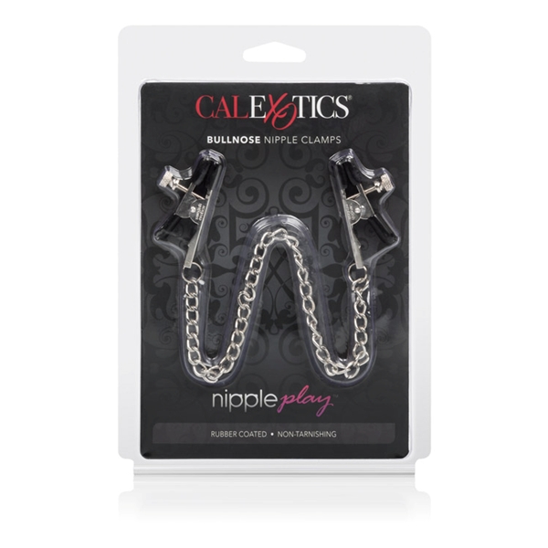 Nipple Play Bull Nose Nipple Jewelry from California Exotic Novelties is a classic style clamps. Bull nose ends are tipped in quality