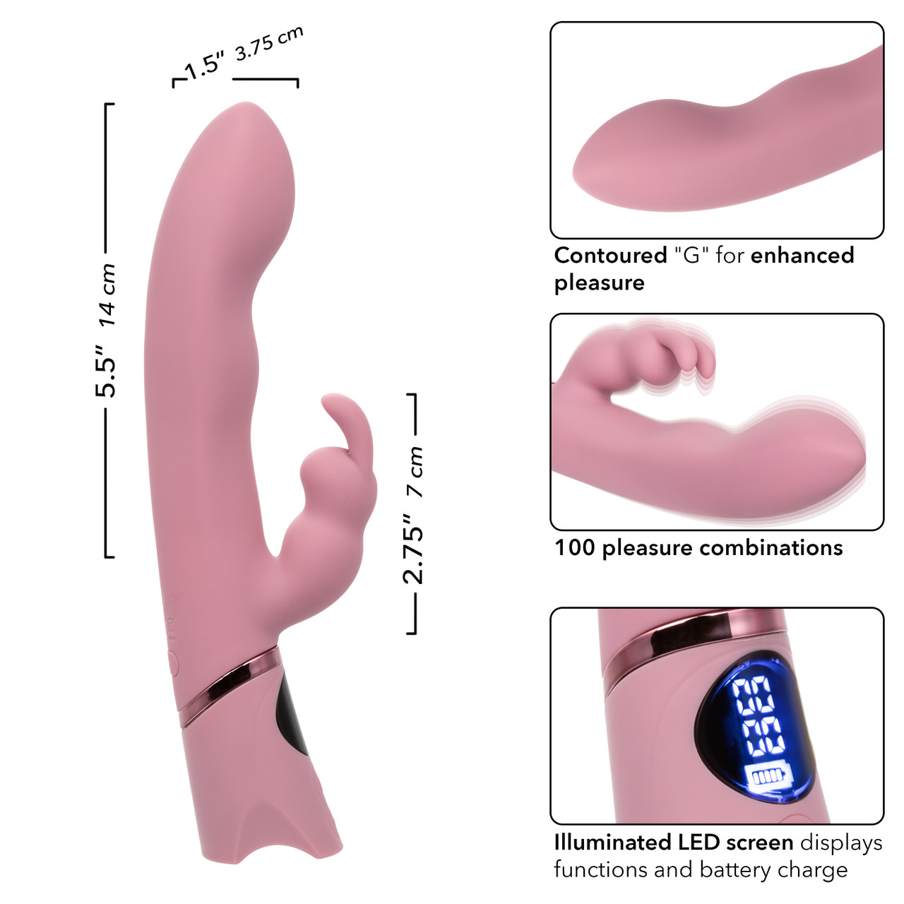 Unlock a world of unparalleled pleasure with the Orgasmatron⢠Digital G-Bunny