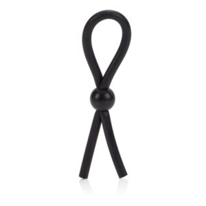 Dr. Joel Kaplan Erection Enhancing Lasso Ring Black  from California Exotic Novelties. Get the support you need for the ultimate thrilling orgasm. This ring is designed to get you hard and keep you there! A perfect fit is all yours with this stretchy and