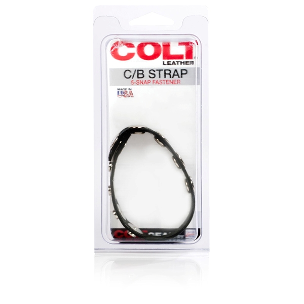 Colt Leather C/B Strap from California Exotic Novelties. Colt men have all the fun because they are big