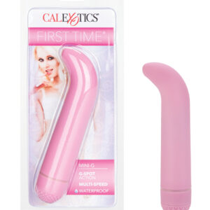 First Time Mini G Vibe Pink Pleasure Toys from California Exotic Novelties. Awarded Best in Business 2022 in the Health and Wellness Category by Inc. Magazine! Velvety soft pleasure products designed for first time or experienced users. Make it a memorabl