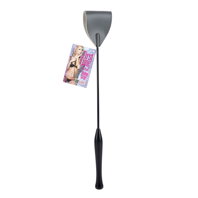First Time Collections Fetish Riding Crop from California Exotic Novelties. Explore your secret fetish desires and fantasies with the First Time Fetish Riding Crop. The high quality accessory is perfect for intimate role play