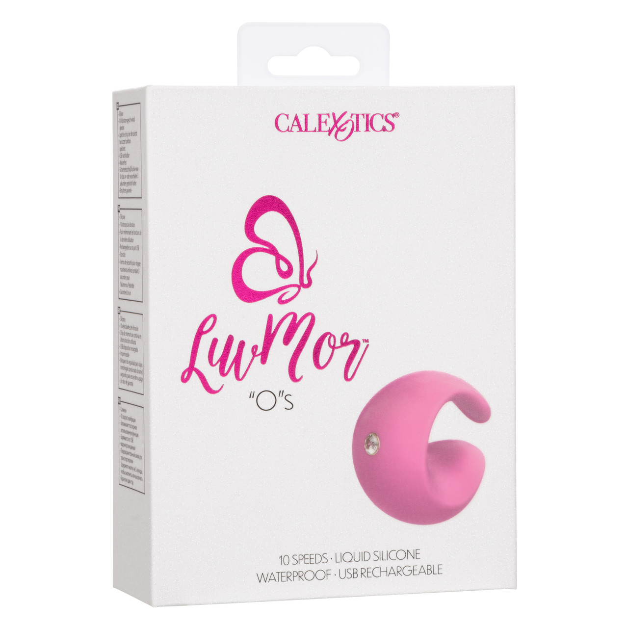 Luvmor Os Vibrator Pleasure Toys from California Exotic Novelties. Slip the Luvmor OS in between your fingers to deliver knee shaking sensation to your favorite pleasure points. The intimately contoured shape allows for a universal fit