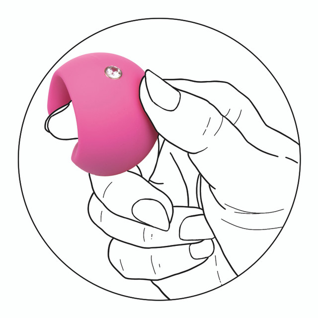 Luvmor Os Vibrator Pleasure Toys from California Exotic Novelties. Slip the Luvmor OS in between your fingers to deliver knee shaking sensation to your favorite pleasure points. The intimately contoured shape allows for a universal fit