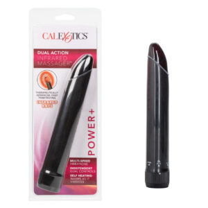 Dual Action Infra Red Massager Pleasure Toys from California Exotic Novelties. The world's first 7 inches variable speed