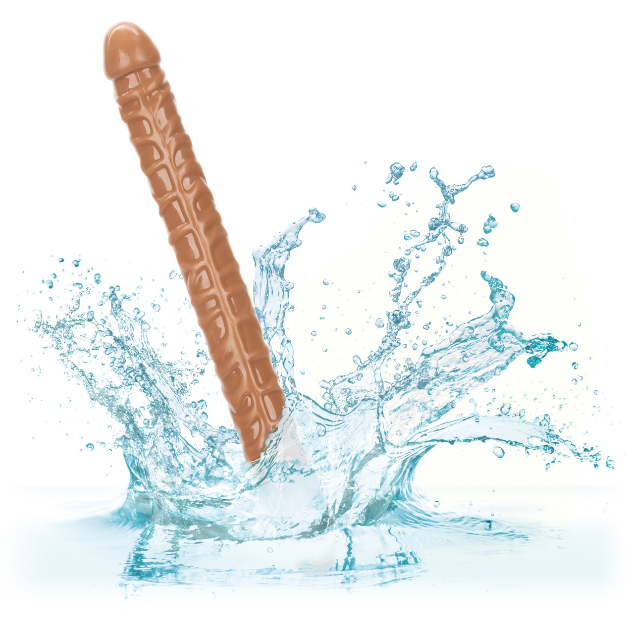 Size Queen 17 inches Brown Extra Long Dildo from California Exotic Novelties. Indulge in your naughtiest fantasies and give yourself over to double penetrating pleasure with the powerful Size Queen 17 inches dong. The daring double ended dong has a 17 inc