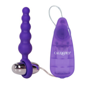 Booty Call Booty Shaker Purple Graduated Probe. The Booty Call Booty Shaker Probe and Stimulator features twice the stimulation for twice the fun. Double up the toe tingling pleasure with this dual purpose