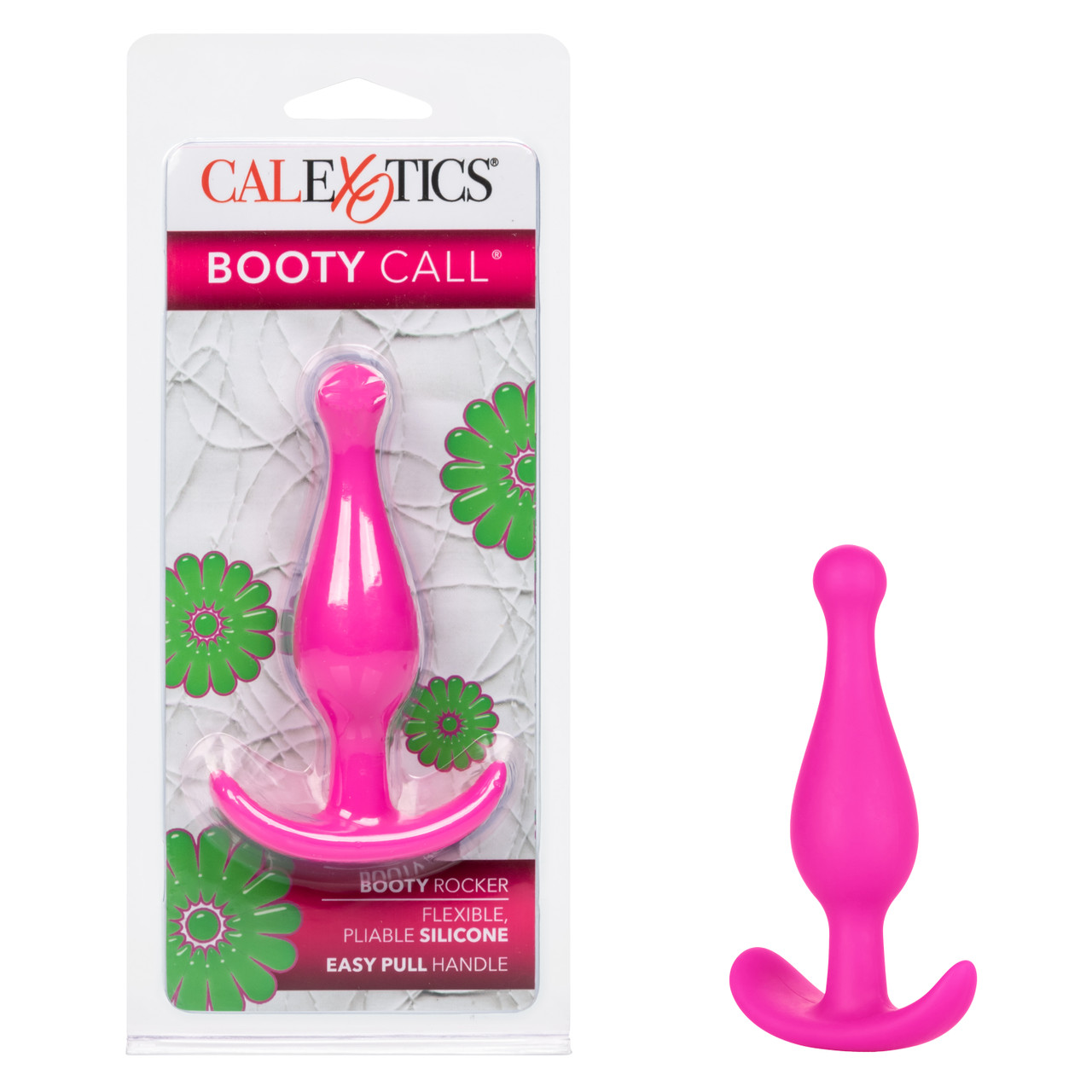 Booty Call Booty Rocker Pink from California Exotic Novelties. Rock your way to stimulation and pleasure in the most sensual