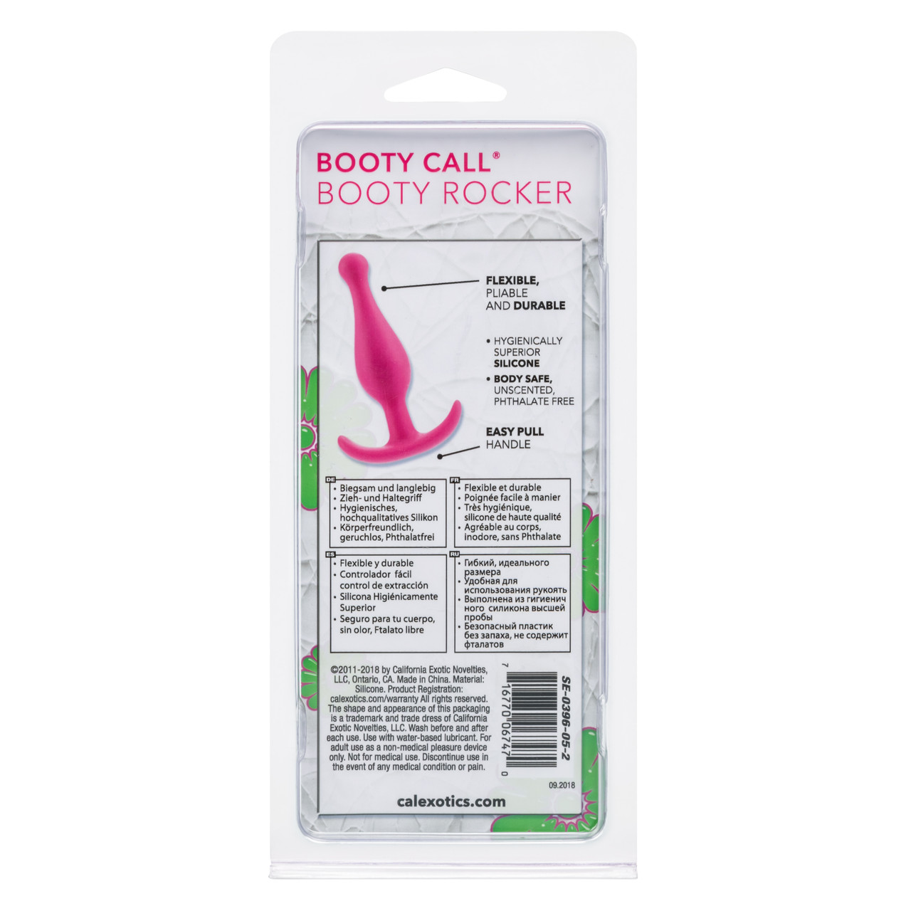 Booty Call Booty Rocker Pink from California Exotic Novelties. Rock your way to stimulation and pleasure in the most sensual