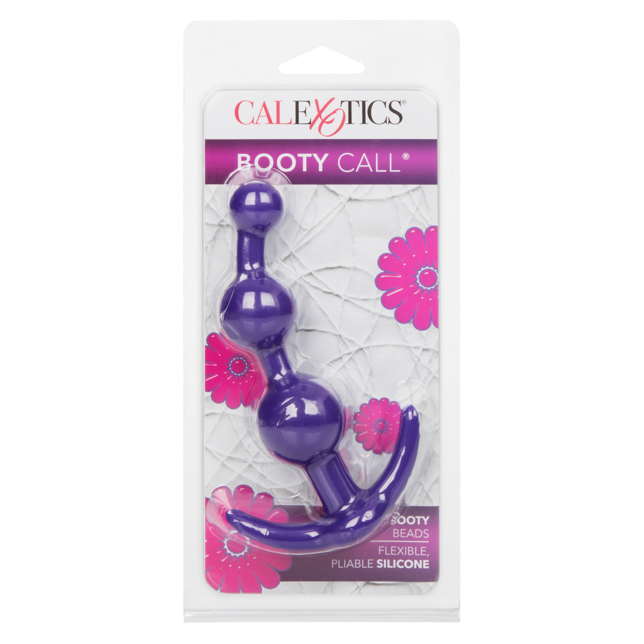 Booty Call Booty Beads Purple from California Exotic Novelties. Add a sense of romance and adventure into the bedroom and take your love to new heights with the Booty Call Booty Beads. The sensual intimate beads will offer users maximum satisfaction and a