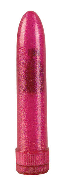 Shane's World Sparkle Pink Vibe from California Exotic Novelties. Why not add a little sparkle and shimmer to your ordinary orgasms? The Shaneâs World Sparkle Vibe is a powerful