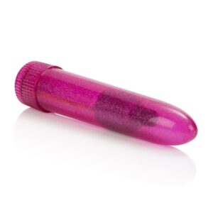 Shane's World Sparkle Pink Vibe from California Exotic Novelties. Why not add a little sparkle and shimmer to your ordinary orgasms? The Shaneâs World Sparkle Vibe is a powerful