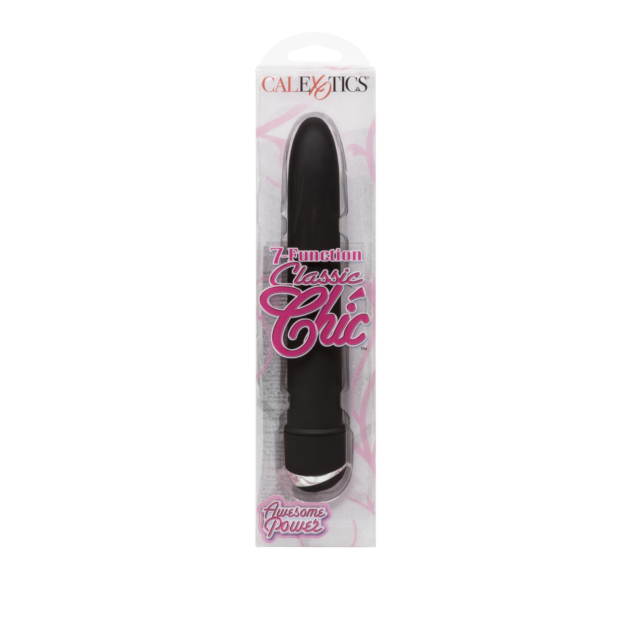 7 Function Classic Chic 6 inches Black Vibrator from California Exotic Novelties. Are you looking for a deep and sensual massager for intimate times in the bedroom? If you are looking to add fun and excitement to your love life